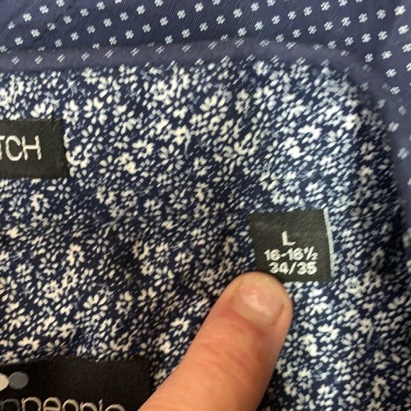 SzL 16-16.5 Modern People Button Down Shirt - Picture 7 of 7